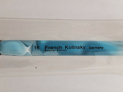 Dual-Ended Nagelpinsel Aus Kolinsky Zobel – 16,5 Cm, Für Acryl, French Manicure & Nail Art