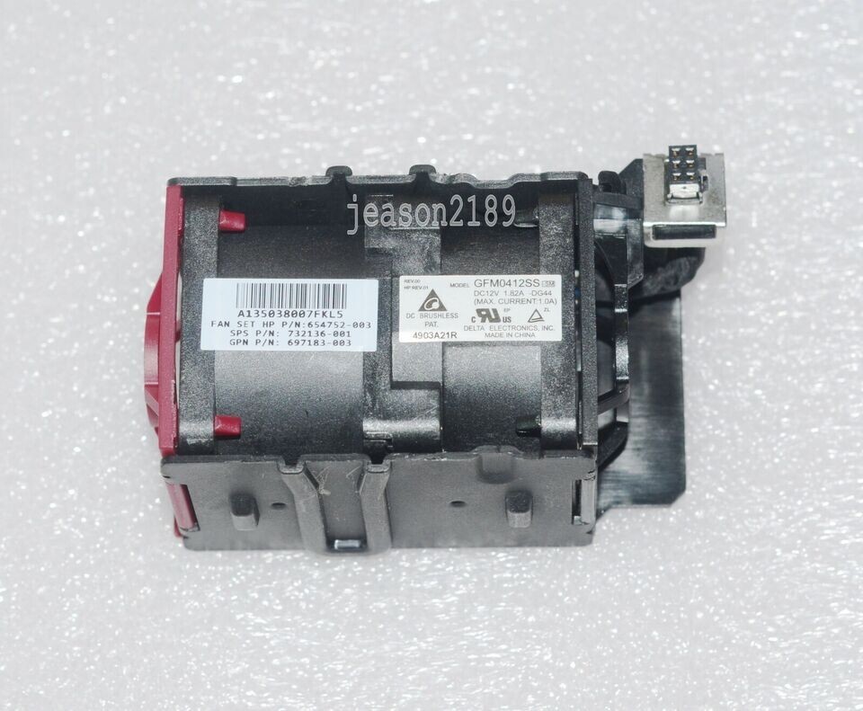 Ricambio Ventola Server Ventola Nuova Per Server HP DL360P Gen8 - Compatibile Con Codici 822531-001, 732136-001, 654752-001, 697183-003 Ventola Nuova HP 697183-003 Compatibile - Foto 4