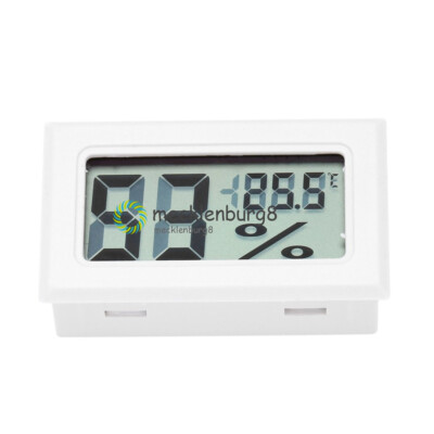 Mini Digital LCD Temperature Humidity Thermometer Hygrometer With Sensor