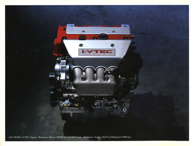 Catalog] 2001 Honda Civic Type R EP3 Japanese brochure K20A iVTEC