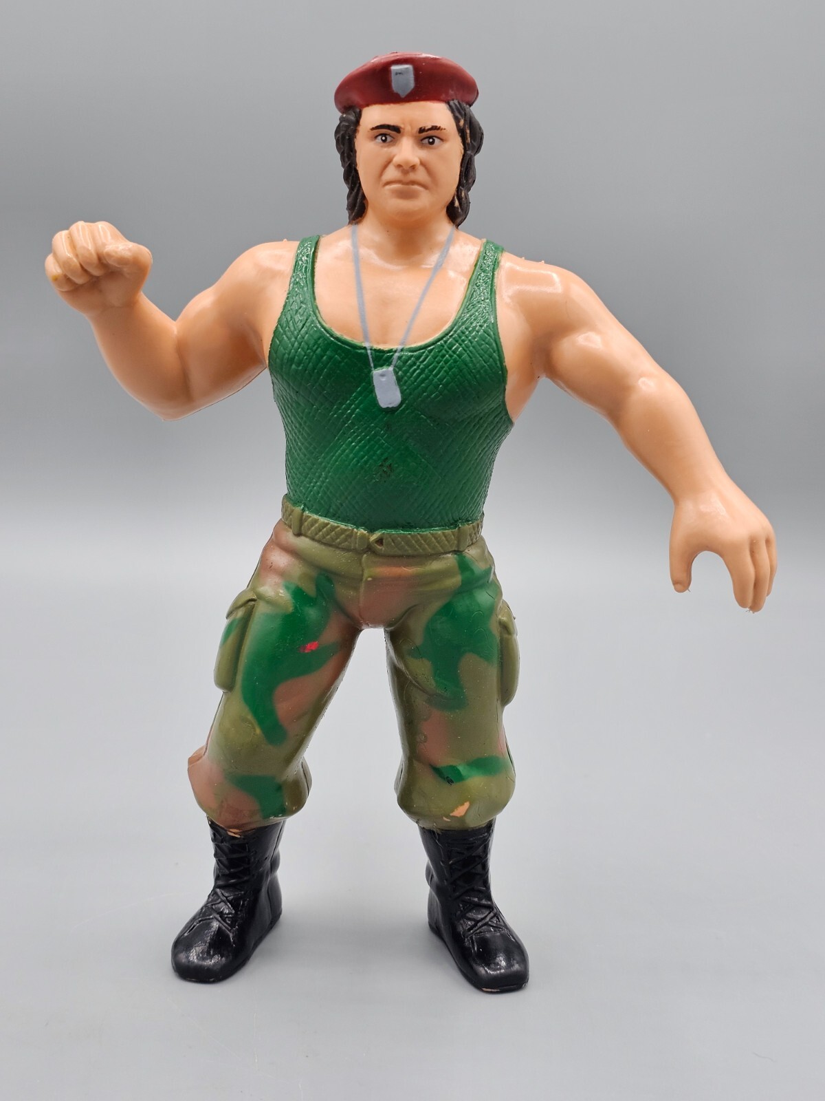 WWE WWF LJN 8 Figures Lot Gene Okerlund Iron Sheik Jesse Ventura Andre