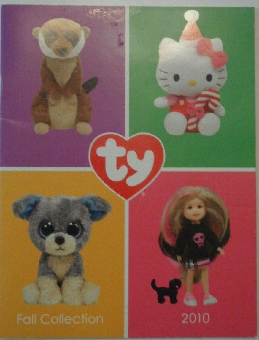 TY PRODUCT CATALOG BEANIE BABIES 2010 FALL COLLECTION SUPER