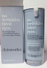 Thisworks No Wrinkles Tired eyes .5 fl oz / 15 m New In Box