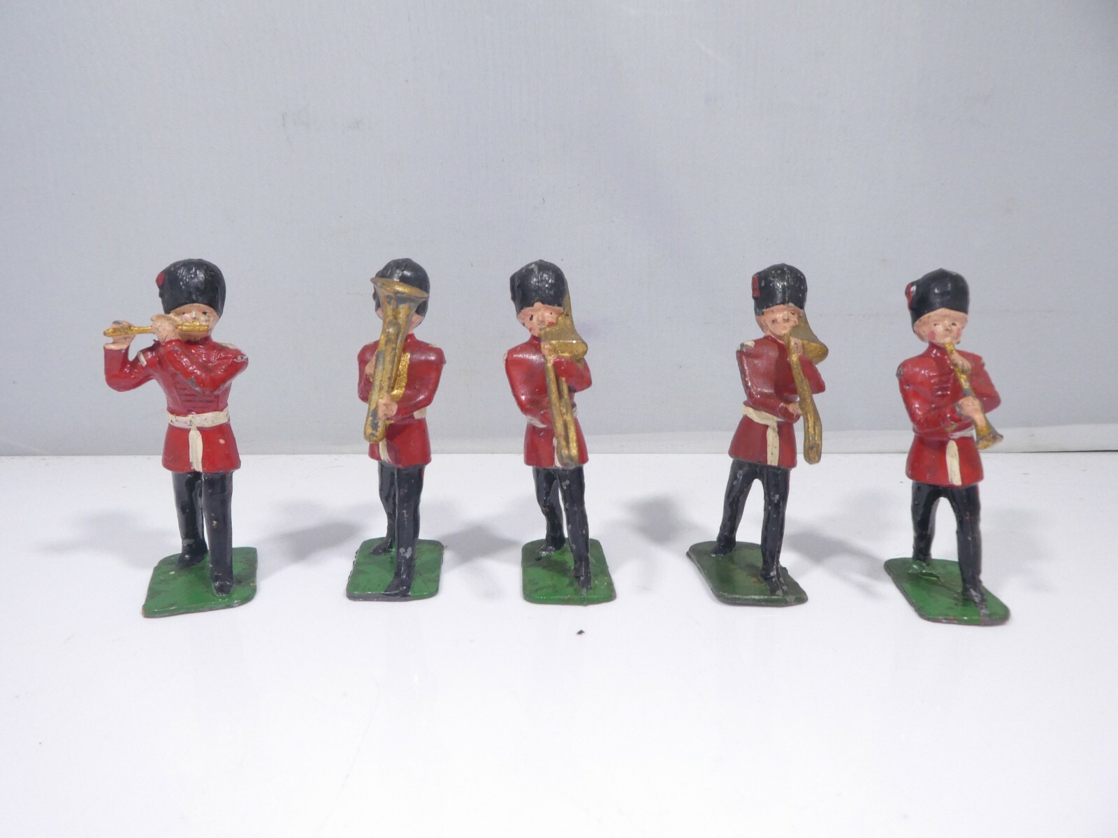 5 J. HILL & CO. ENGLAND LEAD MILITARY BAND TOY SOLDIERS eBay