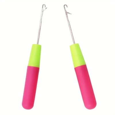 Häckelnnadel Crochetnadel Häkelzopf Haare Latch Hook Tool 1x