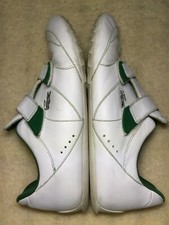 LACOSTE SPORT Correa INNO 602 Talla 10 Para hombres Cuero Mocasín Zapatos Tenis Blanco