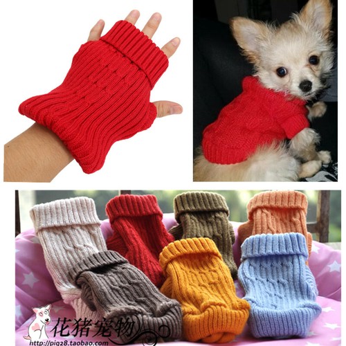 XXXS XXS XS Teacup Dog Sweater Pet Hoodie Winter Outfit for Cat Yorkie