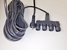 1- 4 Way Splitter with 7m Extension Low Voltage Outdoor Garden Lighting 12v IP44