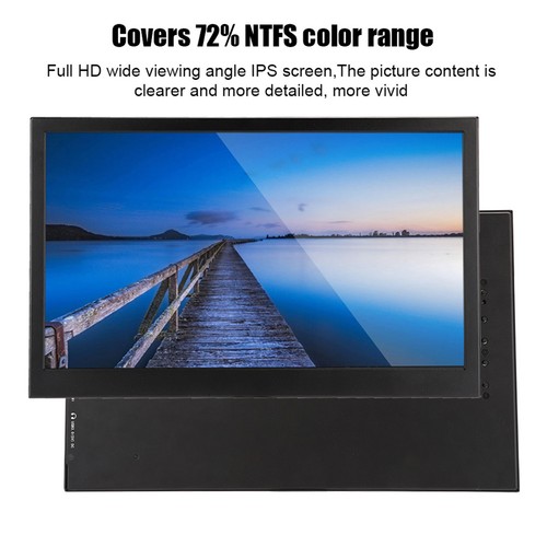 Aluminum Alloy 15.6In Portable Clearer Display Screen Display For Game - Picture 6 of 10