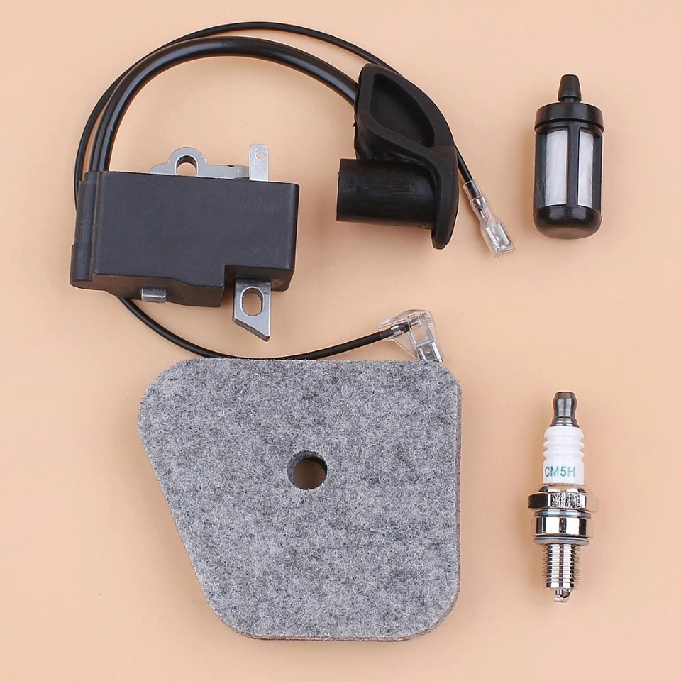 Ignition Coil Module Air Filter For Stihl FS90R FS100R FS110R FS130R KM110R FC90 - Image 2 of 4