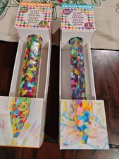 Kid Made Modern Giant Crazy Crayon Jumbo Lot 2 Neon Bright 2 Large Crayons Art