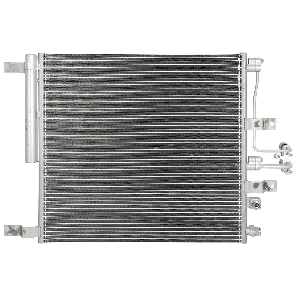 Condensador de aire acondicionado de aluminio para 2013 2014 2015 2016-2018 Ram 1500 para condensador 4392 Foto 3 de 4