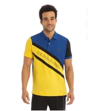 U.S. Polo Assn. Men's Sport Sash Polo Shirt New With Tag