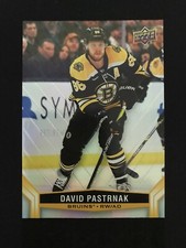 David Pastrnak 2023-2024 Upper Deck Tim Hortons Hockey Card #119