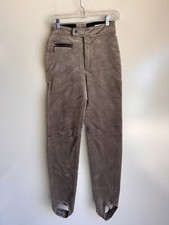 Vintage Nils Corduroy Skin Snow Snowboard Stirrup Pants Size 8