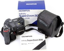 Olympus FIlm Camera w/ Case, Box, Manual and Handle