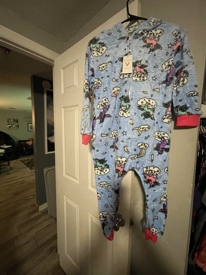 Niños Animal Una Pieza Pijama Disfraz Juegos con disfraces Prendas para dormir Mono Unicornio Foto 3 de 4