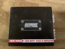 Earthquake Sound Mini D1000 Mono Block Class D 1000 Watts Car Amplifier