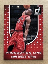 2014-15 Donruss Production Line Scoring #10 DeMar DeRozan Basketball