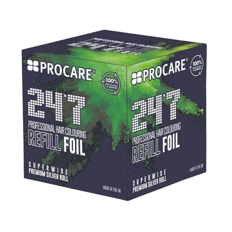 Procare 247 Superwide Refill Foil Silver 120mm x 450mm - Free P&P