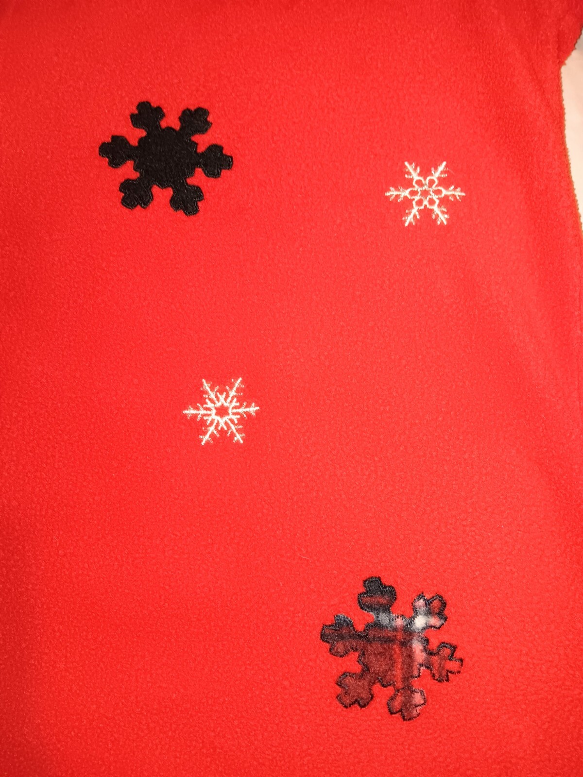 WOMENS BASIC EDITION EMBROIDERED SNOWFLAKES ZIP R… - image 4