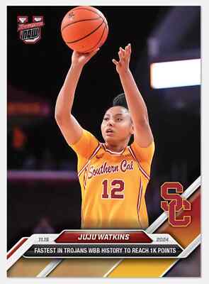 JuJu Watkins - 2024-25 Bowman U Now First to Reach 1K Points #11-USC