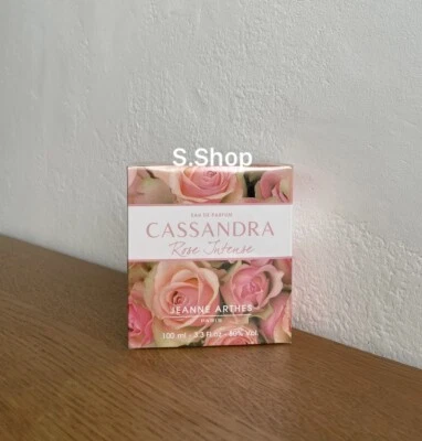 Eau de Parfum Femme Cassandra Rose Intense Jeanne Arthes 100ml Vaporisateur Neuf - Photo 1/4