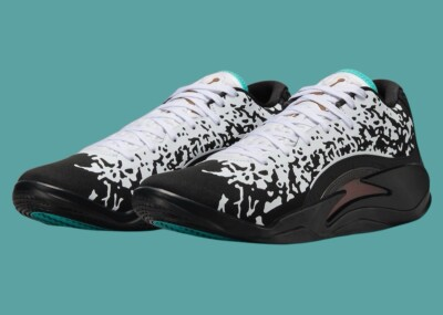 #ad Nike Air Jordan Zion 3 Pressure Black White British Tan Pear DR0675 002 Men Size $64.97