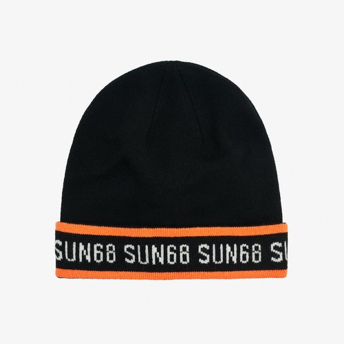 Cappello SUN68 C40322 BOYS CAP KID FLUO LOGO NERO Inverno 2020 Bimbo LANA  mis 03 | eBay