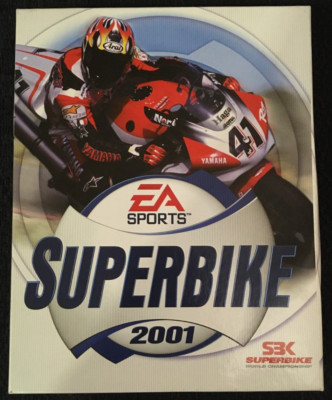 Superbike 2001 EA Sports PC CD DVD Big Box Eurobox OVP SBK WINDOWS 98 WIN 95 XP