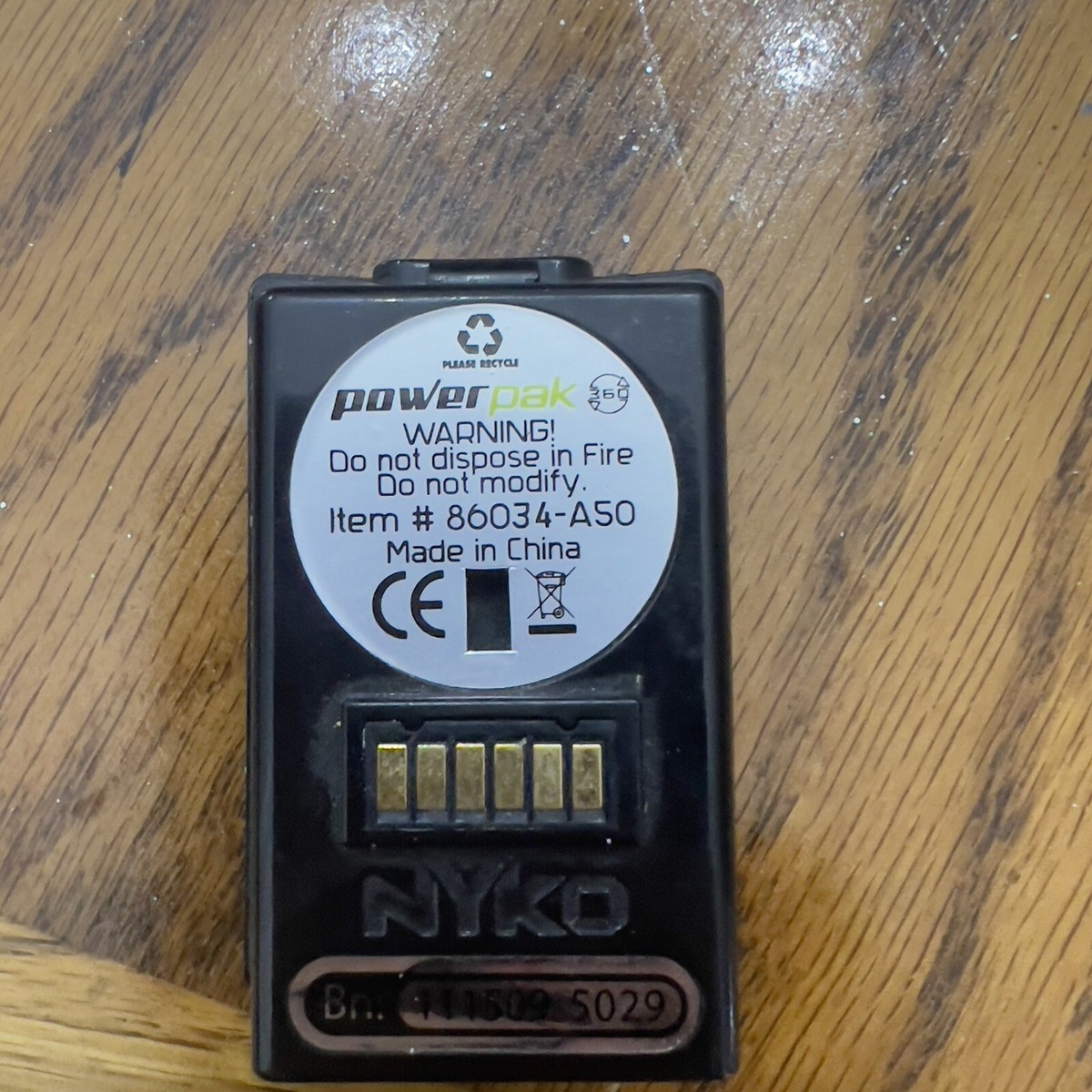 Nyko 86036-A50 Rechargeable Battery Pack Replacement for