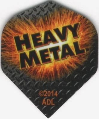BOTTELSEN HEAVY METAL Diamond Plate Dart Flights: 3 per set