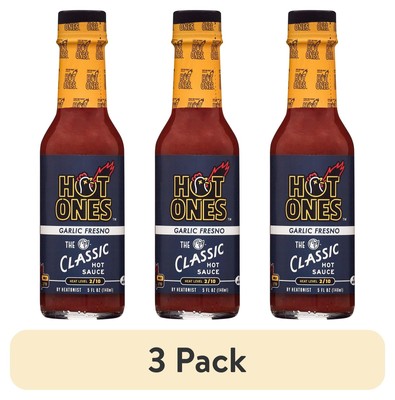 Spicy Garlic Fresno Chili Hot Sauce 5oz 3-Pack