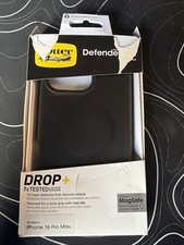 OtterBOX Defender Pro Case - iPhone 16 Pro Max - Black