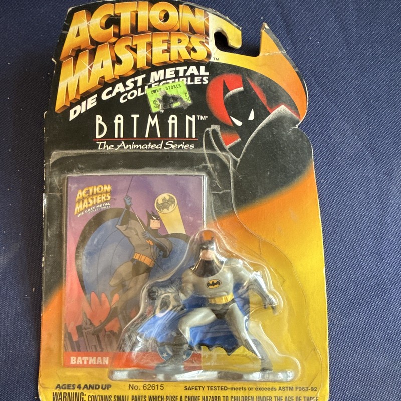 Kenner Action Masters Batman TAS Die-Cast Metal Figure 62615 Vintage Unopened
