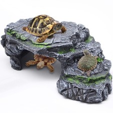 Turtle Basking Platform Tank Decoration Aquarium Terrarium Reptile Habitat