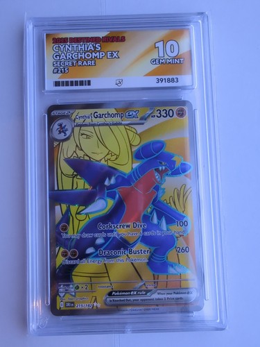 Cynthia's Garchomp ex graded ACE 10 for sale on eBay