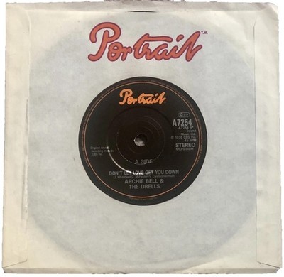 Archie Bell & the Drells Don t Let Love Get You Down/Where Do You Go.. Rare 45