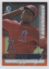 2016 Bowman Chrome Turn Two Orange Refractor 6/25 Victor Alcantara Joe Gatto 0o9