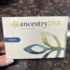 NEW Ancestry DNA Test Kit - DNA Activation Kit + Traits (Factory Sealed)