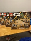 Lot of 3 LEGO Star Wars 327th Star Corps Clone Troopers Battle Pack Sealed 75431