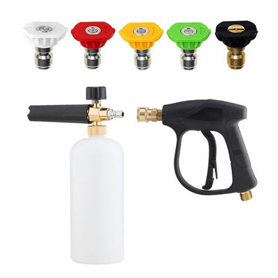 #ad Pressure washer accessory kit with 5 nozzles alloy body 1 L capacity $80.49