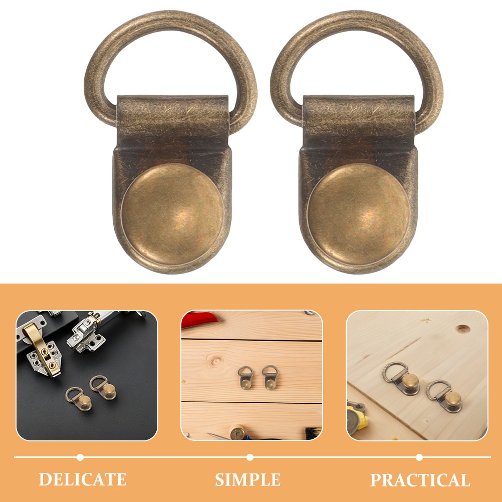 60 Pcs Shoe Accessories Eyelet Hooks for Boots Fasteners Footwear