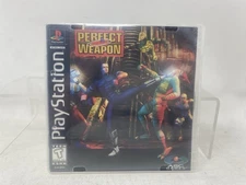 Perfect Weapon (Sony PlayStation 1, 1996) PS1 with Manual Tested