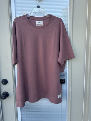 Reserved Supply Men s Oversize Fit T-Shirt ASH ROSE Size CHOOSE Crew Neck NWT