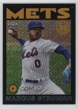 2021 Update Silver Pack 1986 Topps Chrome Baseball Black Marcus Stroman 1lq2