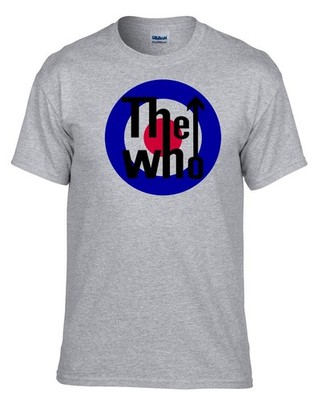 The Who Rockband Rock Music legends Grau Kinder T-Shirt -518_GR-Kids