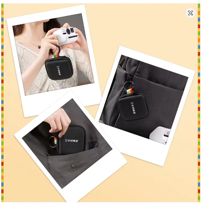 Álbum de fotos portátil de bolsillo YINKE para mini cámara Polaroid Go, tiene capacidad para 40 fotos Foto 3 de 4
