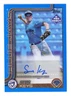2025 TOPPS PRO DEBUT BLUE FOIL SEAN KEYS AUTO  73/150 BLUE JAYS