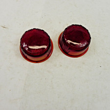 Vtg Nos Pair Nu-ray Trailer Motorcycle Tail Light License Light Lenses 4-18 Od Vtg Nos Pair Nu-ray Trailer Motorcycle Tail Light License Light Lenses 4-18 Od